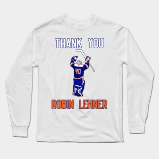 Thank You Robin Lehner Islanders Long Sleeve T-Shirt